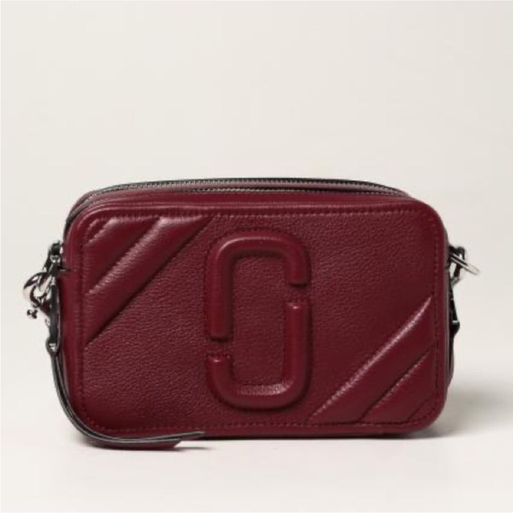 Marc Jacobs The Moto Shot 21 Camera Bag Vachetta Red